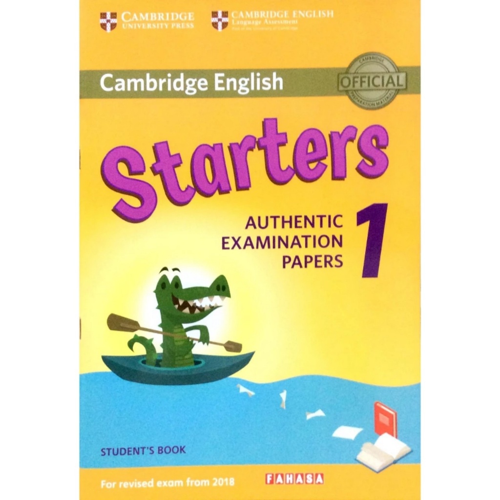 Cambridge English Starter 1,2,3 - tặng mp3 bản to a4