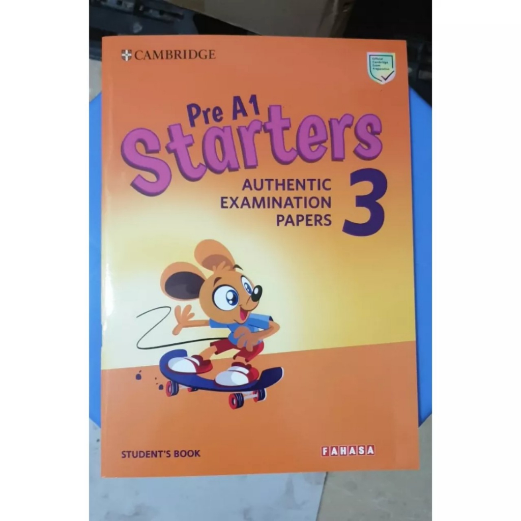 Cambridge English Starter 1,2,3 - tặng mp3 bản to a4