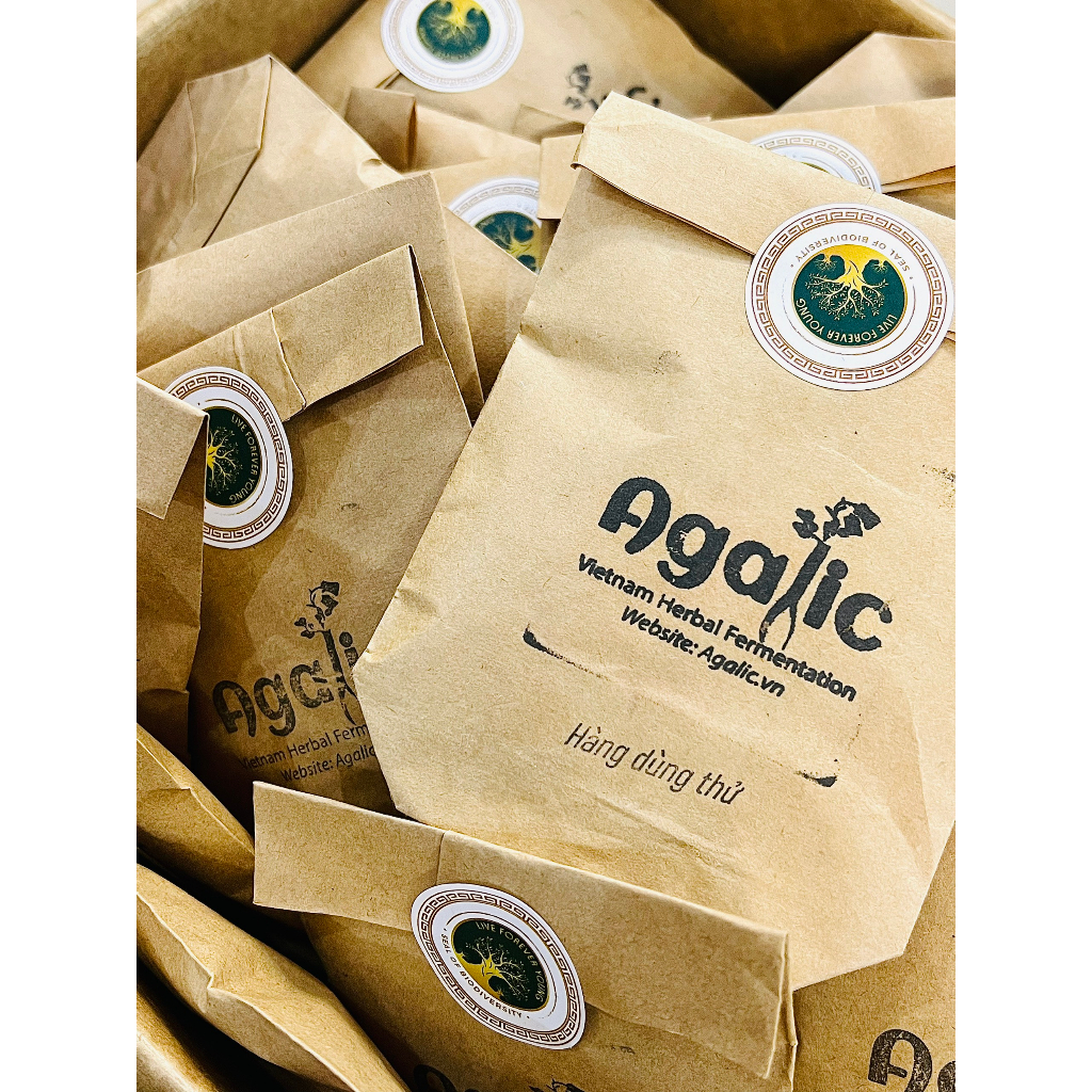 Thảo dược lên men Agalic túi giấy 5 vị  - sản phẩm dùng thử