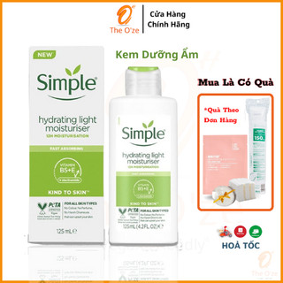 Kem dưỡng da cấp ẩm sâu - Simple Kind To Skin Hydrating Light Moisturiser 125ml