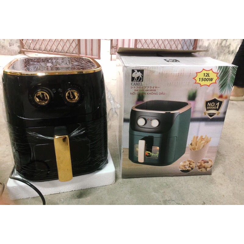 Nồi chiên không dầu camel  10lít