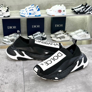 Giày Slip-On 𝔻&𝔾 chun đế cao fullbox
