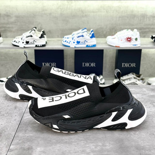 Giày Slip-On 𝔻&𝔾 chun đế cao fullbox