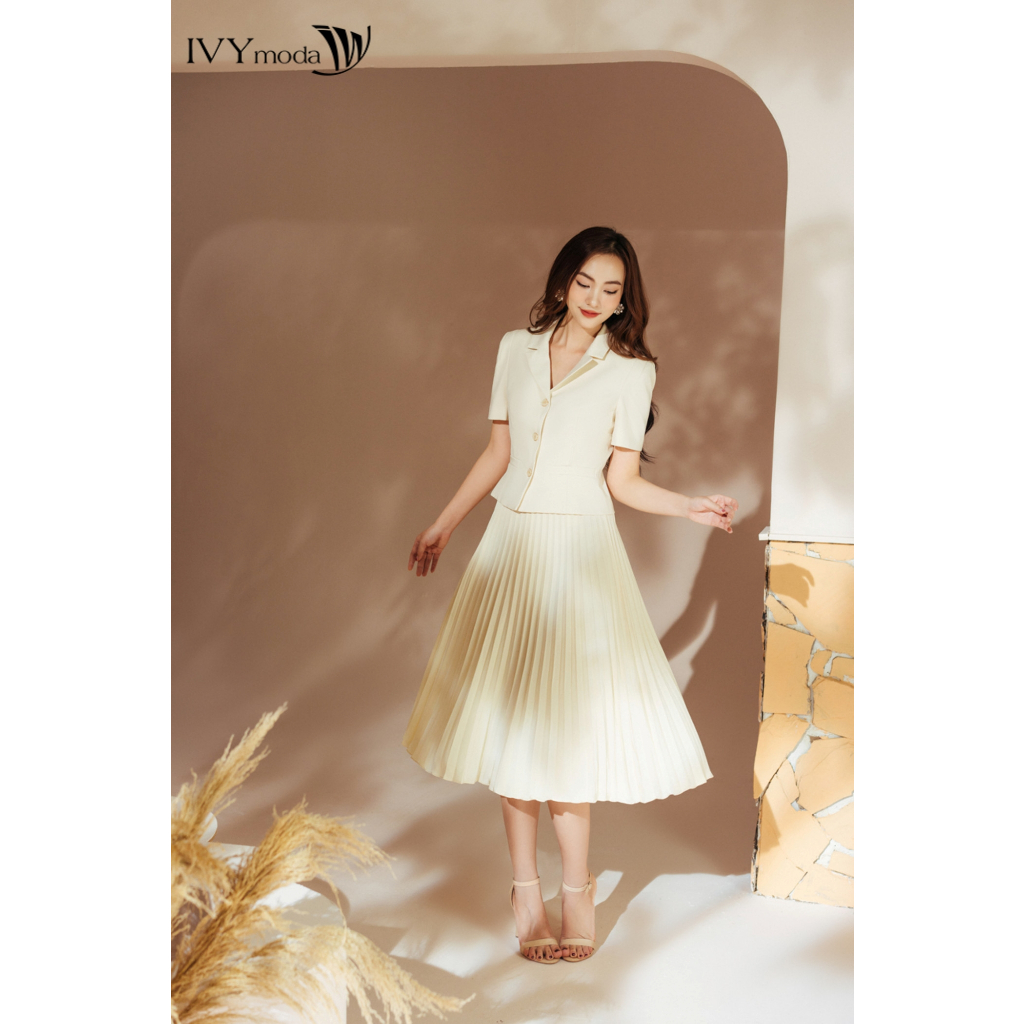Set bộ công sở Adela nữ IVY moda MS 61M8377