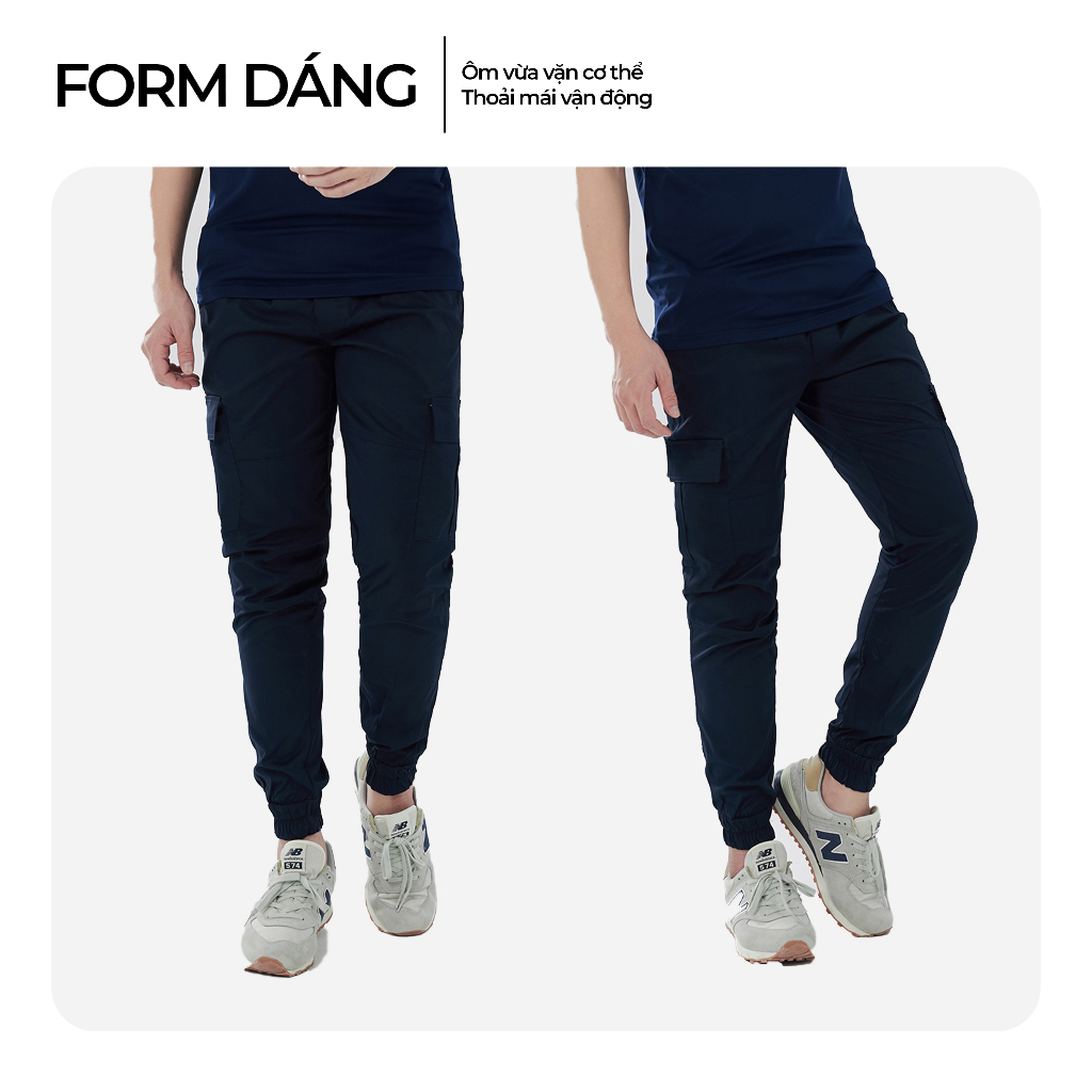 Quần Kaki Túi Hộp Nam Dáng Jogger Trẻ Trung, Chất Dày Dặn, Co Giãn ROUGH OUTFIT