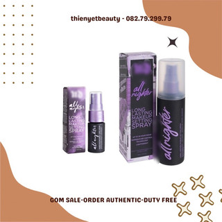 118ml - Xịt khoá nền makeup UB All nighter setting Spray
