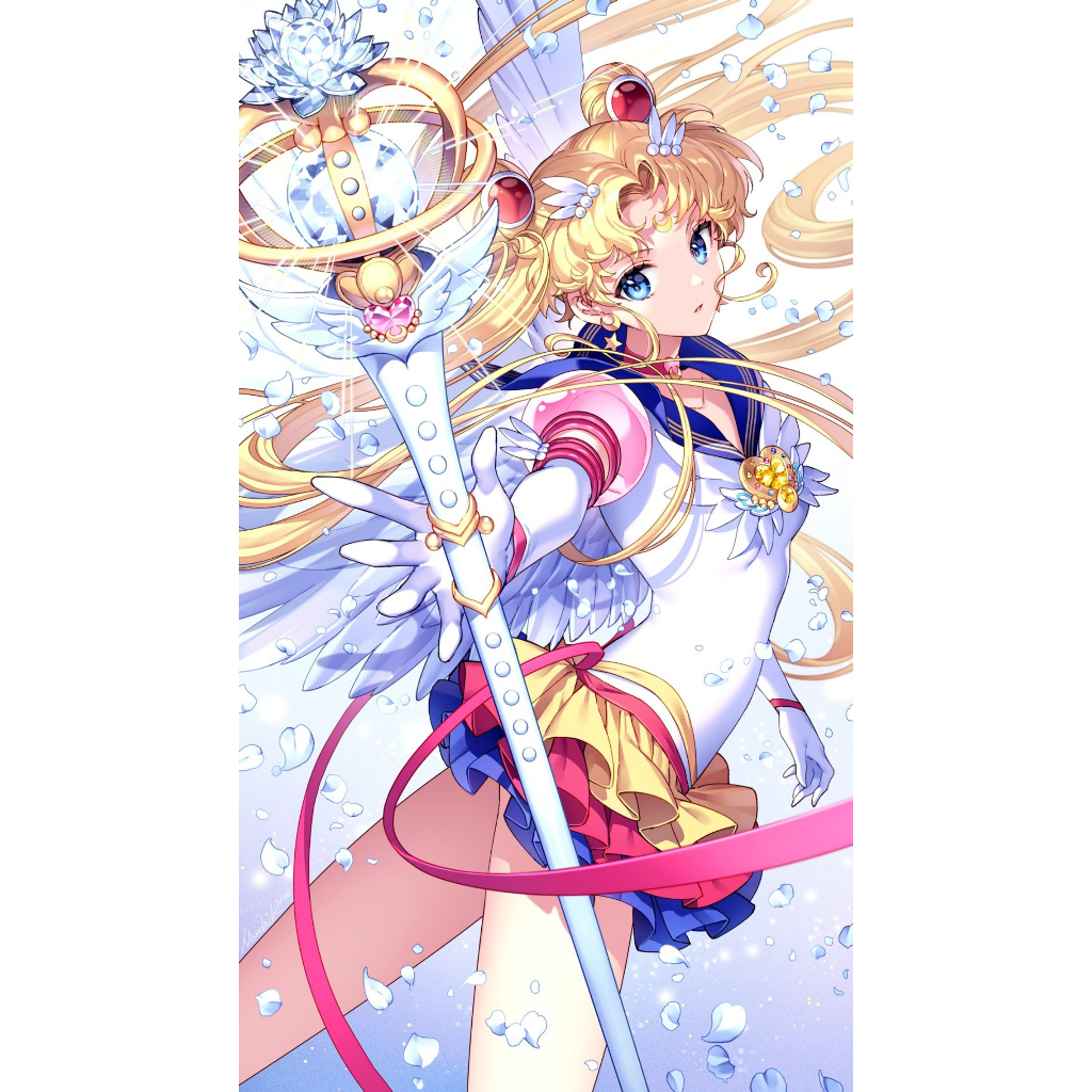 Gậy Trượng Thủy Thủ Mặt Trăng - Sailor Moon- Có Nhạc Và Đèn Cực Hot.