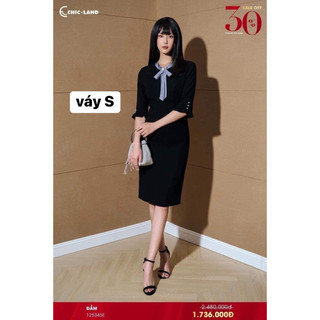 đầm chicland size s newtag 100%