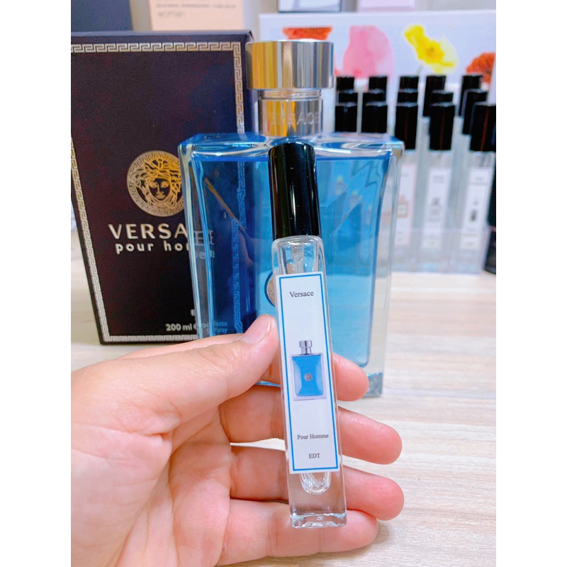 Nước hoa nam | 10ml Versace - Pour Homme - Chính Hãng Tươi mát, Cuốn hút, Nam tính | Luxury Perfume