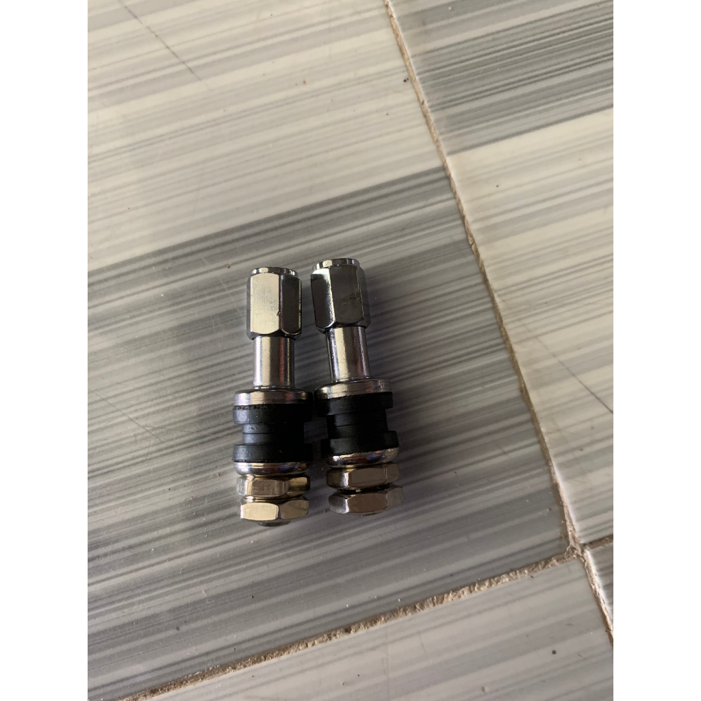 Vòi xe máy van không ruột xe số xe tay ga van công thẳng ngắn dài bằng inox