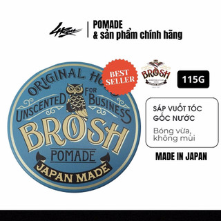 Sáp vuốt tóc Brosh Unscent Pomade