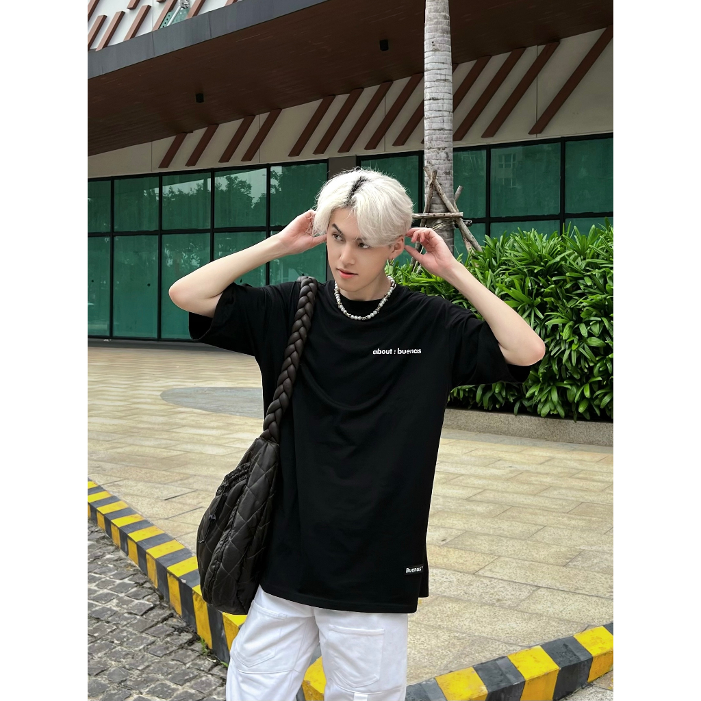 Áo thun local brand tay lỡ form oversize unisex cho nam nữ BUENAS - SWT79
