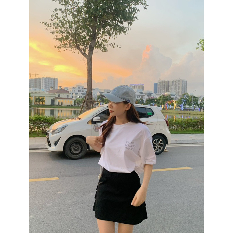 Chân váy cargo thiết kế túi hộp dây rút TKC25 LOLLIE STUDIO