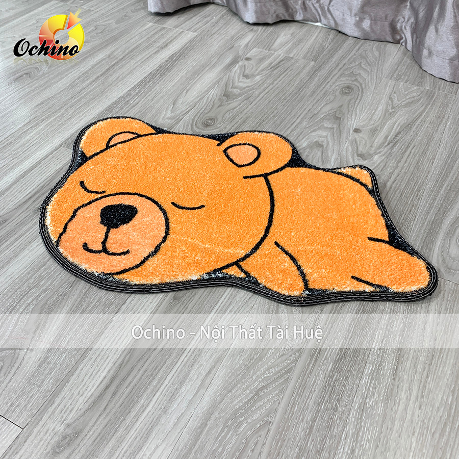 Thảm Chân Hình Thú Sợi Len Cao Cấp Siêu Thấm Và Chống Trơn Trượt Size 40-60