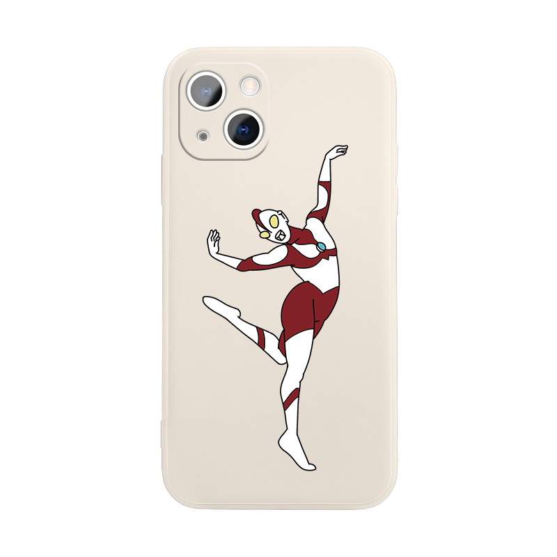 Ốp Điện Thoại TPU Dẻo siêu nhân hài hước Cho Iphone 14 13 12 11 Pro Promax 6 6S 7 8 Plus X XR XSMax e1595