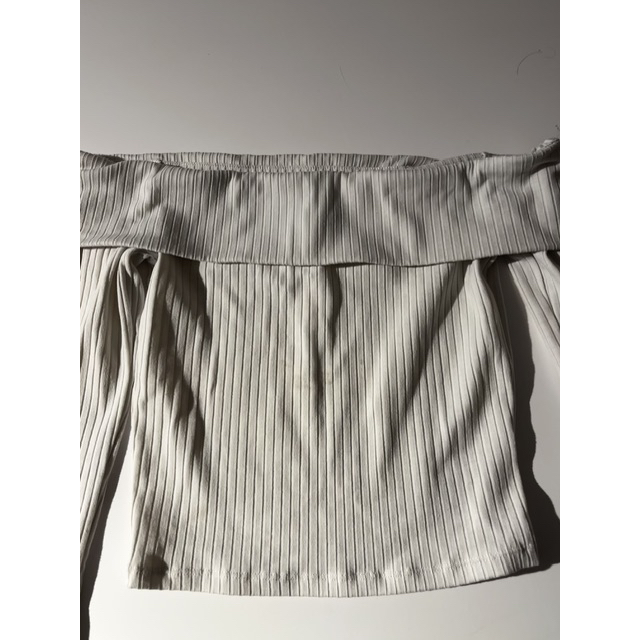 pass h&m white off shoulder