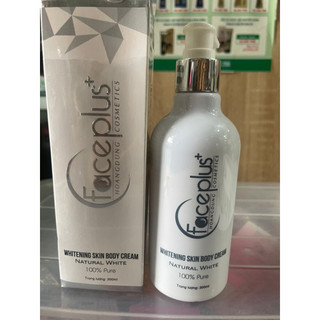 bộ sản phẩm dưỡng trắng da face plus( Gồm  kem tẩy lông kem tắm trắng và kem dưỡng trắng body)
