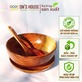 Bát tô, bát canh, bát gỗ, bát salad cách nhiệt