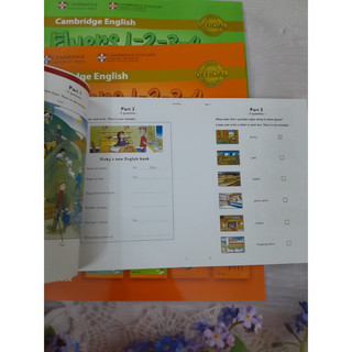 Test gộp 1-4 Starter, Mover, Flyer Authetic (Tặng kèm file nghe)