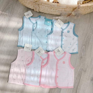 Miomio - Áo gile cotton 2 lớp cho BT+BG 1-12m