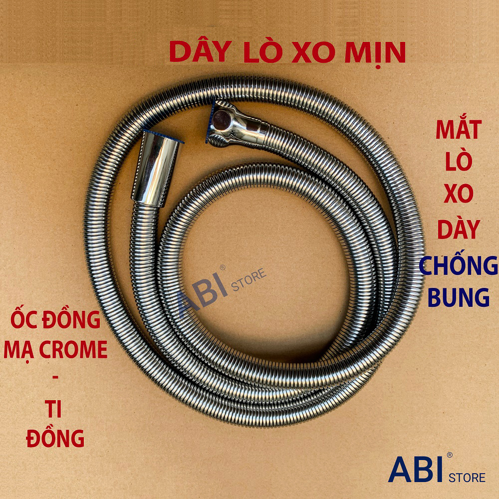 Dây xịt vệ sinh toilet inox 120cm giá rẻ các loại