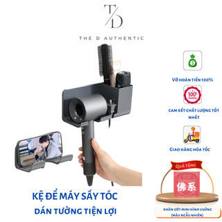 Kệ để máy sấy tóc dán tường,kệ để máy sấy tóc siêu tiện lợi - The D