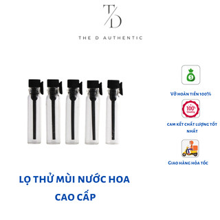 Chai/lọ chiết mẫu thử nước hoa 1ml, chai/lọ chiết mỹ phẩm du lịch - The D
