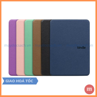 Bao da cover Kindle, Paperwhite, Oasis - Vân xước, ốp sau PVC - Smartcover tự động tắt mở