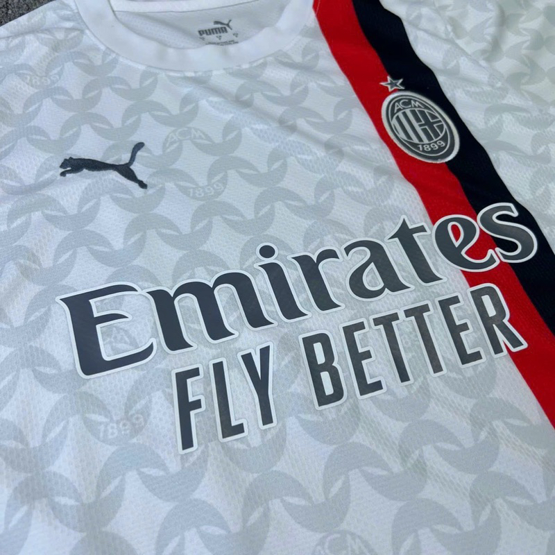 Quần Áo Bóng Đá CLB AC MILAN 2023/2024 - Vải Gai Thái Cao Cấp
