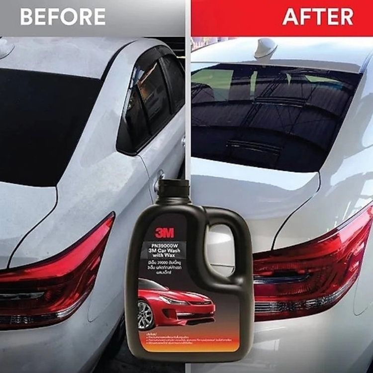 Dung dịch nước rửa xe đậm đặc 3M Car Wash With Wax 39000W-1L