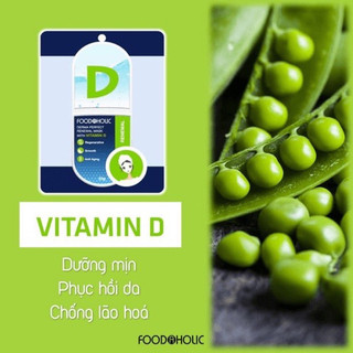 Mặt Nạ Dưỡng Da Foodaholic Vitamin 23g [Quà tặng không bán]