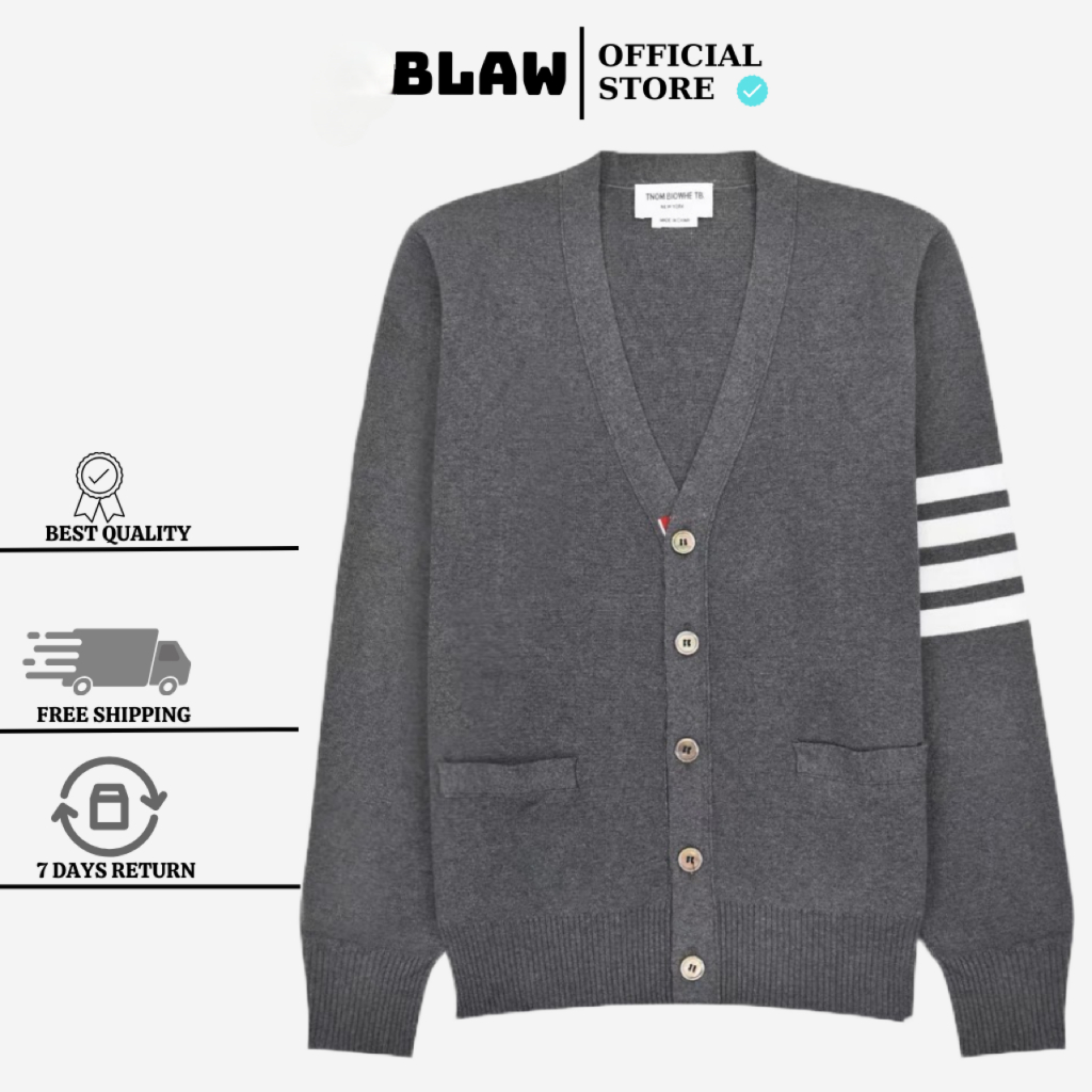Áo Cardigan Thom Browne lịch sự nam nữ cao cấp Áo khoác Thom Browne nam nữ lịch sự mới nhất
