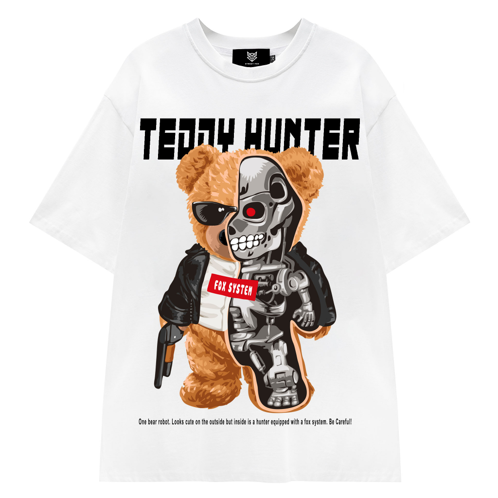 Áo Thun Phông Nam Nữ Local Brand Form Rộng Unisex Street Fox