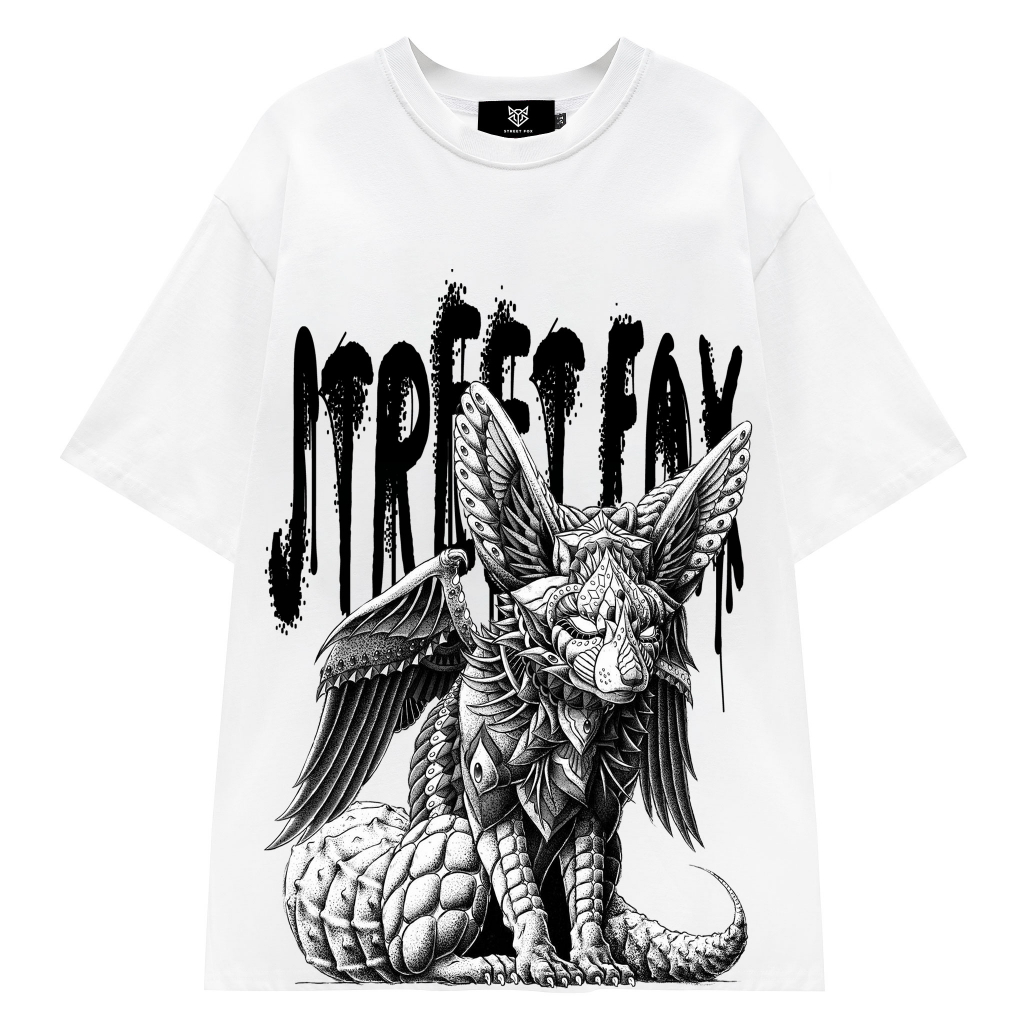 Áo Thun Phông Nam Nữ Local Brand Form Rộng Unisex Street Fox