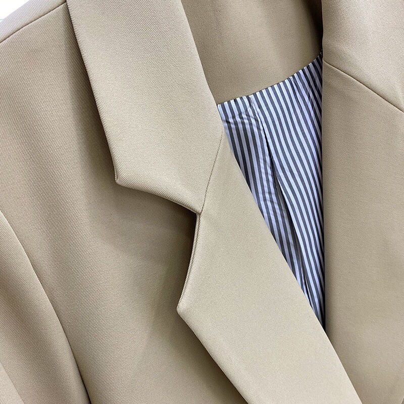 Áo blazer 3 khuy tay cơi ngực giả áo 2 lớp  TH1455