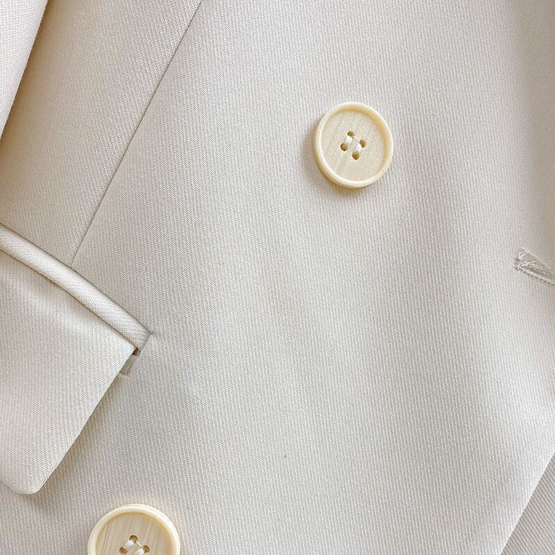 Áo blazer 3 khuy tay cơi ngực giả áo 2 lớp  TH1455