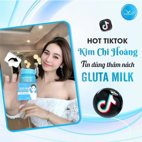 Kem Thâm nách Gluta Milk Thái Lan Mua 1 Được 2 Chính Hãng