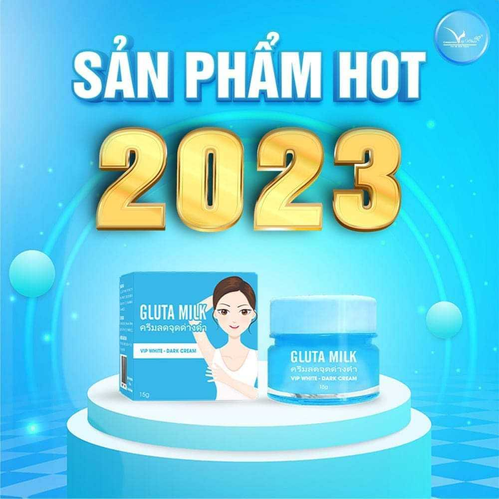 Kem Thâm nách Gluta Milk Thái Lan Mua 1 Được 2 Chính Hãng
