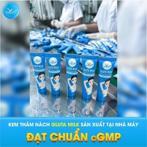 Kem Thâm nách Gluta Milk Thái Lan Mua 1 Được 2 Chính Hãng