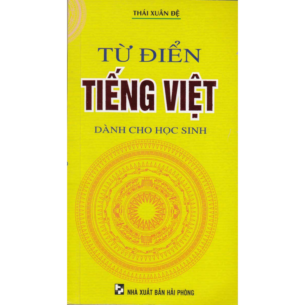 Sách - Từ Điển Tiếng Việt Dành Cho Học Sinh  - HAB