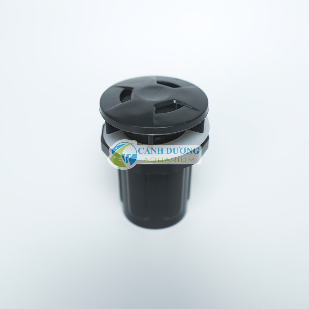 Nấp hút đáy, xả đáy, xả lọc màu đen ĐEN U-PVC Phi 32-25-20 chuyên dùng cho hồ cá