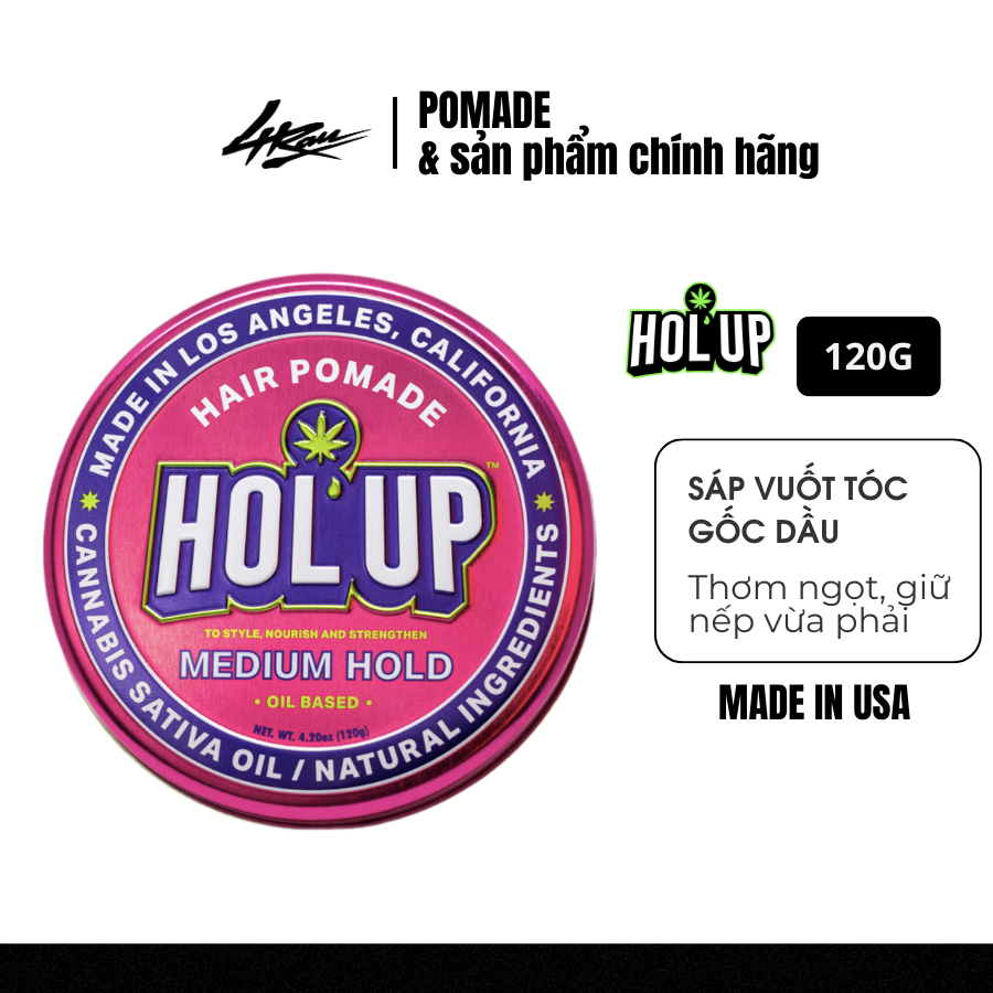 SÁP POMADE HOL'UP GELATO GỐC DẦU