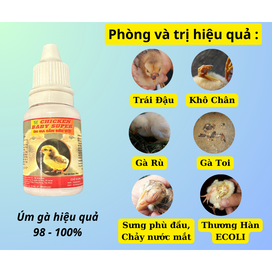 CHICKEN BABY SUPER - Úm Gia Cầm Siêu Việt