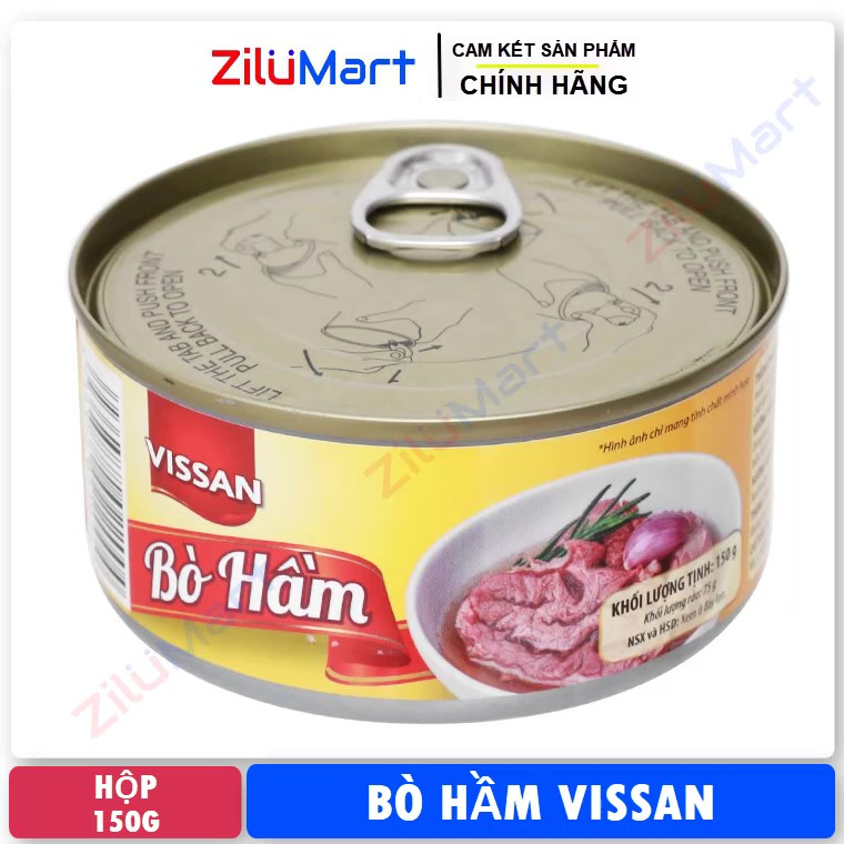 Bò hầm Vissan hộp 150g
