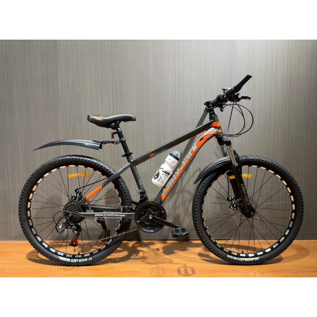 Xe đạp thể thao laux jack phản quang, Xe đạp ngoài trời Laux Jack có giảm sốc,  bánh 24inh, 26inch , 21 tốc độ