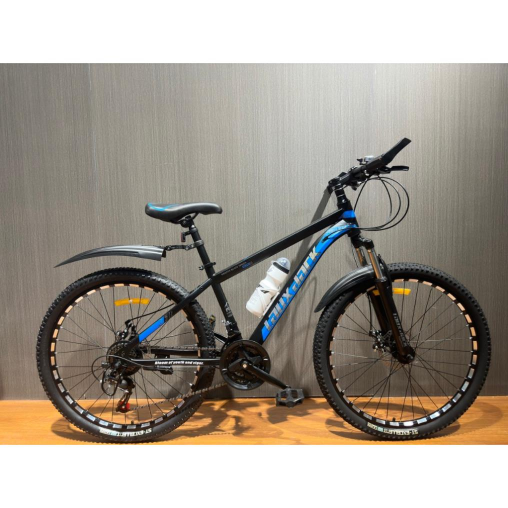 Xe đạp thể thao laux jack phản quang, Xe đạp ngoài trời Laux Jack có giảm sốc,  bánh 24inh, 26inch , 21 tốc độ