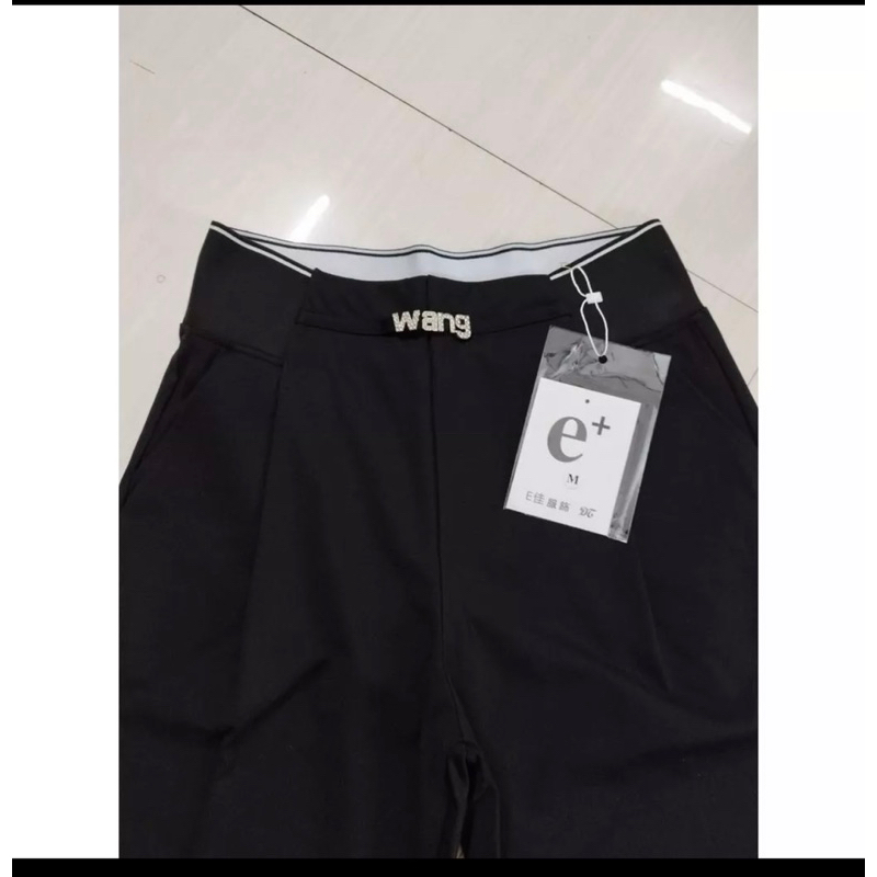 Quần umi cạp cao dáng baggy công sở cho nữ