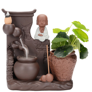 Thác Khói Phật Thiền [Dụng Cụ Trầm Hương]
