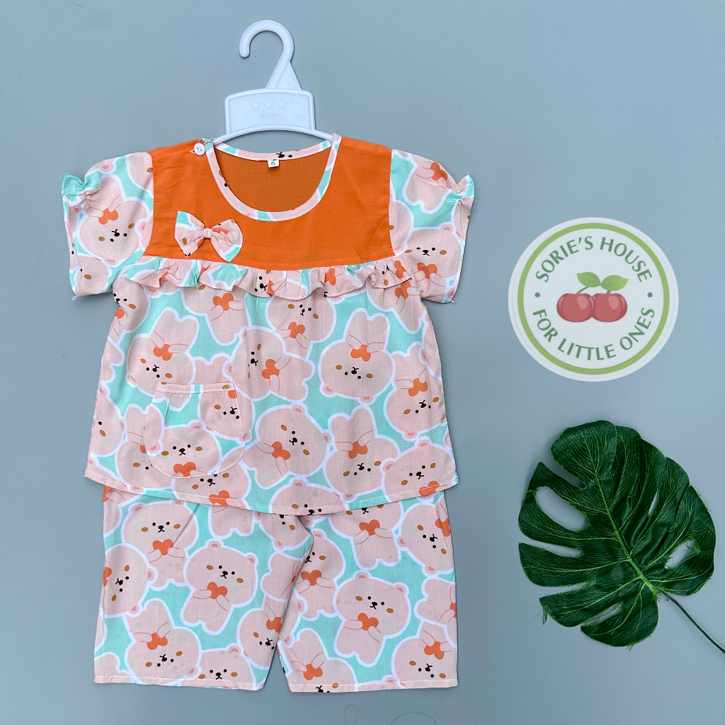 Bộ tole lanh LỬNG bé gái