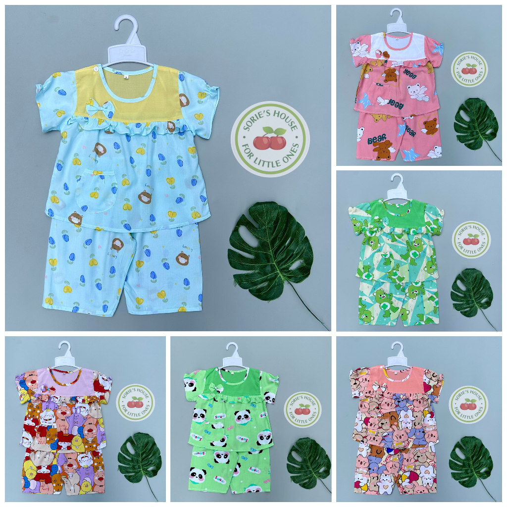 Bộ tole lanh LỬNG bé gái